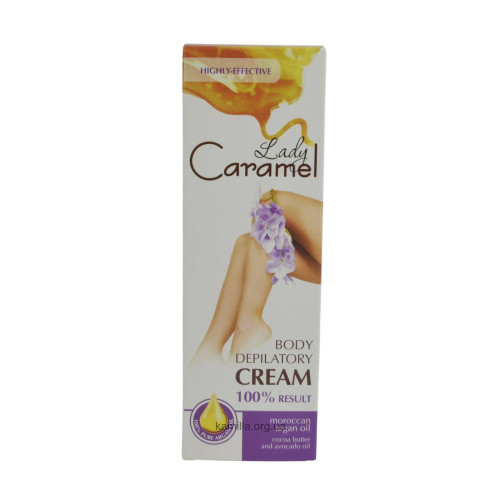 Кpем для депіляції Lady Caramel 100% видалення волосся 100 мл.