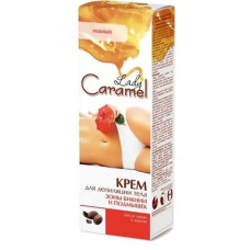 Крем для депіляції тіла Зони бікіні та пахв Lady Caramel 100 мл