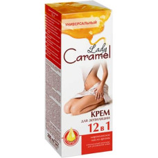 Крем для депіляції Lady Caramel 200мл 12в1 УНІВЕРСАЛЬНИЙ