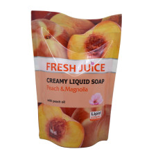 Рідке мило Fresh Juice 460мл Персик дойпак