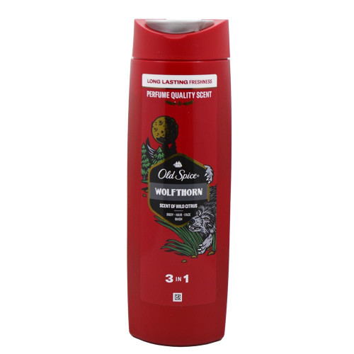 Чоловічий гель для душу Old Spice 400мл Волфгорн