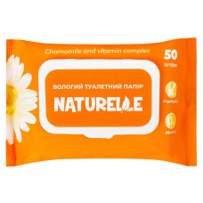 Вологий туалетний папір Naturelle 50шт Ромашка