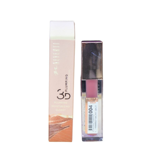 Блиск для губ NEVERTI 3Д плумпінг 4мл НР800 №004 Kissable Lips