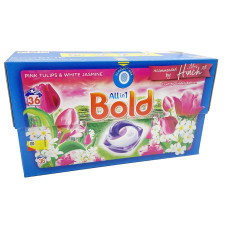 Капсули для прання Bold 36шт Рожевий тюльпан та жасмін