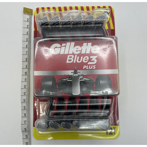 Станки для гоління Gillette Bly3 12шт Червоні