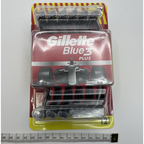 Станки для гоління Gillette Bly3 12шт Червоні
