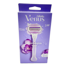 Станок для гоління Gillette Vinus Comfort 1шт +2картріджа 3 леза Breeze