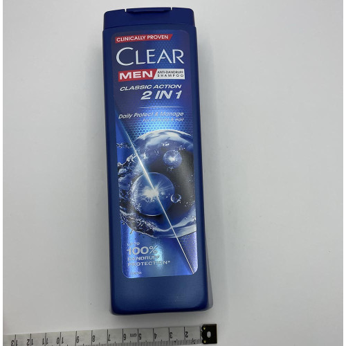 Чоловічий шампунь для волосся Clear 360мл проти лупи 