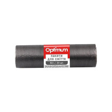 Пакети для сміття PRO Service Optimum 60л 20шт ЧОРНІ Оптінум 