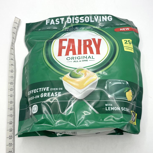 Капсули для посудомийних машин Fairy 29шт Лимон