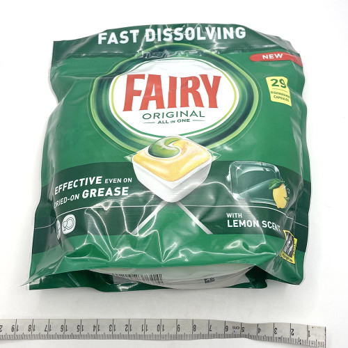 Капсули для посудомийних машин Fairy 29шт Лимон