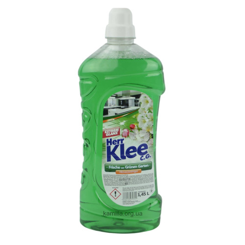 Засіб для миття підлоги Herr Klee Frische von Gurnen Garten 1,45 л.