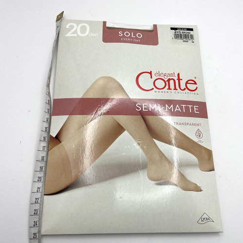Колготи жіночі Conte Solo 20ден №2 Бронз