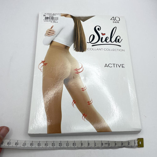 Колготи жіночі Siela Active 40ден №3 Карамель