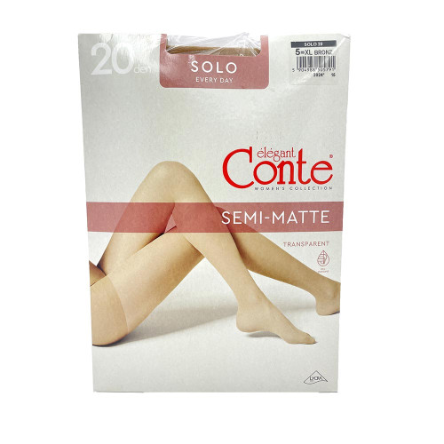 Колготи жіночі CONTE Active Soft 20ден №5 Бронз