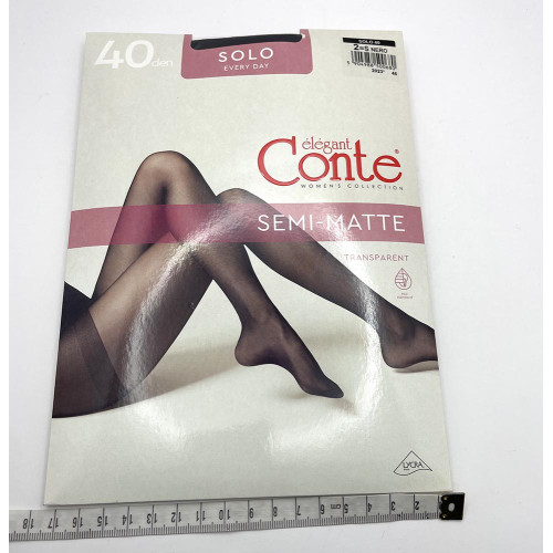Колготи жіночі CONTE Solo 40ден №2 Неро