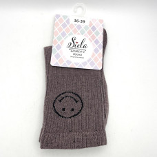 Шкарпетки жіночі Siela 36-39 Спорт Коричневий