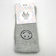 Шкарпетки жіночі Siela 36-39 Спорт Сірий