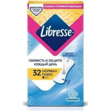 Щоденні прокладки Libresse Daily Fresh Plus Normal 32 шт.