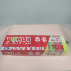 Губки для миття посуду Bonus 10шт Sponge Scourer 