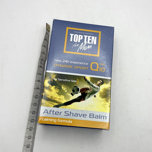 Бальзам після гоління Top Ten for men К10 100мл Чутлива шкіра