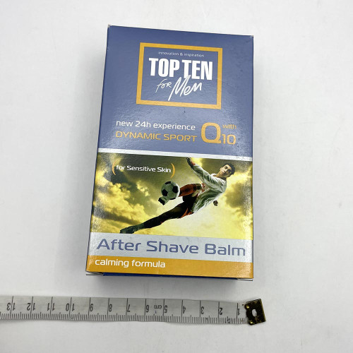 Бальзам після гоління Top Ten for men К10 100мл Чутлива шкіра
