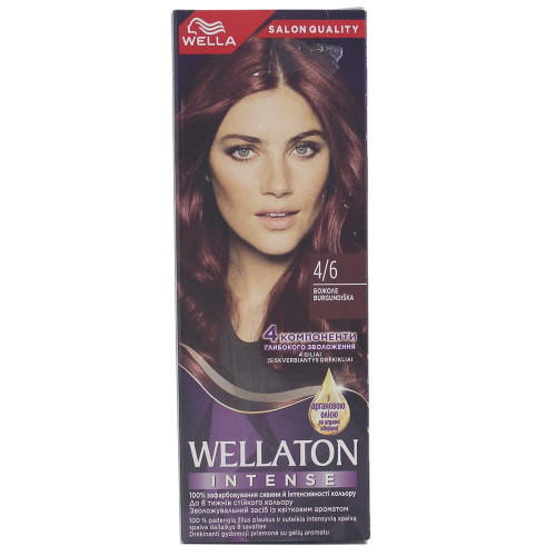 Фарба для волосся Wellaton 4.6 Божоле