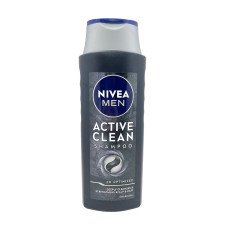 Чоловічий шампунь для волосся Nivea 400мл Активне очищення