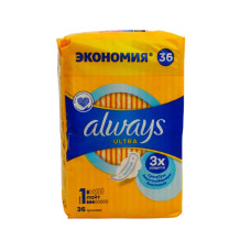 Критичні прокладки Always Ultra з ароматом Light 36 шт.