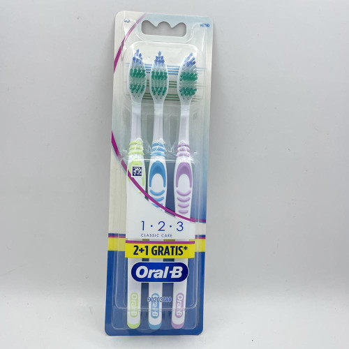 Зубна щітка Oral-B 3шт Classic Care  