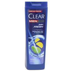 Чоловічий шампунь для волосся Clear 360мл Свіжість лимону