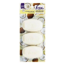 Тверде мило Fax Coconut Milk & Cream 3 шт.