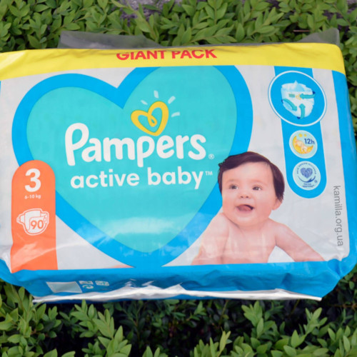Підгузники дитячі Pampers Active Baby Dry №3 90 шт.