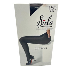 Колготи жіночі Коттон Siela 180ден №2 Неро
