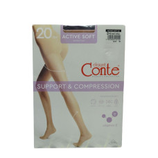 Колготи жіночі CONTE Active Soft 20ден №2 Натурал 