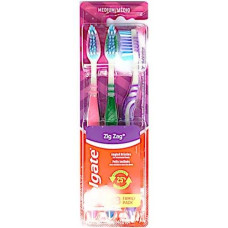3убна щітка Colgate Зіг-заг плюс середня 2+1 шт.