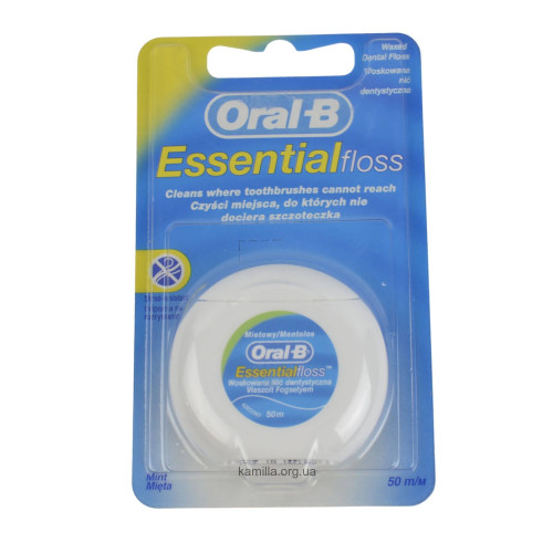 3убна нитка Oral-B Essential Floss 50 м.