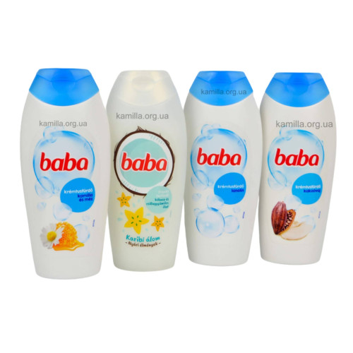 Гель для душу Baba Ланолін 400 мл.