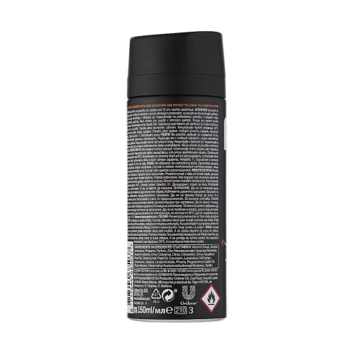 Чоловічий дезодарант спрей Axe Dark Temptation 150 мл