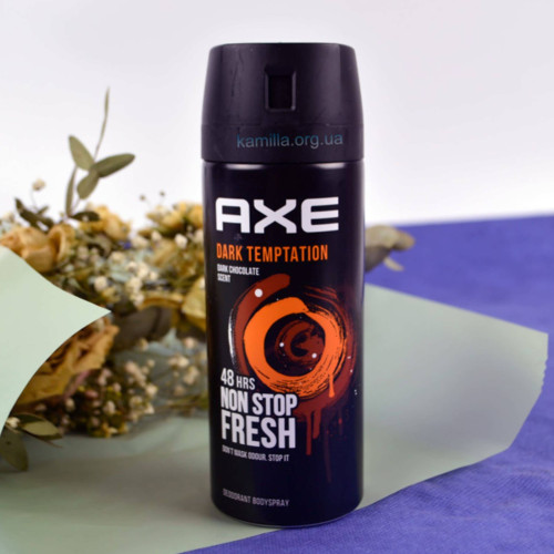 Чоловічий дезодарант спрей Axe Dark Temptation 150 мл