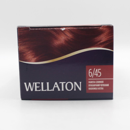 Фарба для волосся Wellaton 6.45 Вулканічний червоний