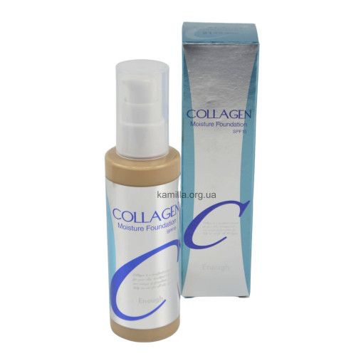 Tональний крем для обличчя Enough Collagen СПФ15 №21 100 мл.