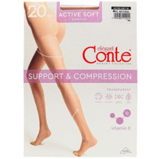 Колготи жіночі Conte Active 20ден р.3 Natural