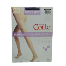 Колготи жіночі CONTE Active Soft 20ден р.2 Неро