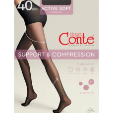 Колготи жіночі Conte Activa 20ден р.4 Неро
