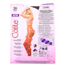 Колготи жіночі  Conte Active 20ден р. 2 Shade