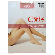 Колготи жіночі Conte Solo 20ден №2 Natural