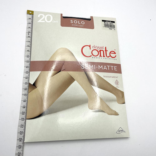 Колготи жіночі CONTE Solo 20ден №5 Неро