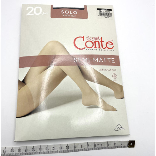 Колготи жіночі CONTE Solo 20ден №5 Неро