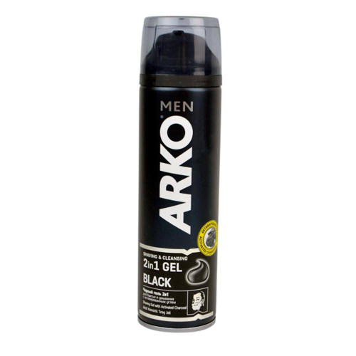 Гель для гоління Arko Black 200 мл.
